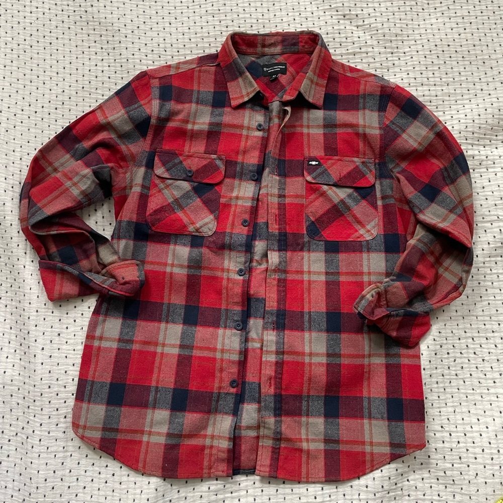 Brixton x Chevy Flannel Button-down Shirt - Men’s Medium